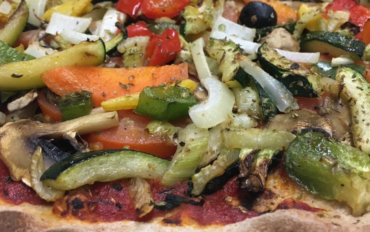 Vegane Pizza