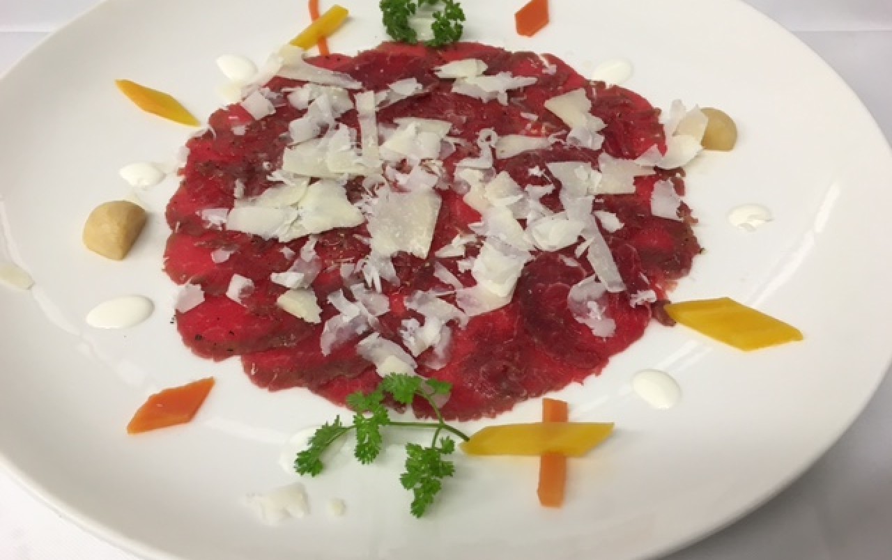 Carpaccio vom Rinderfilet
