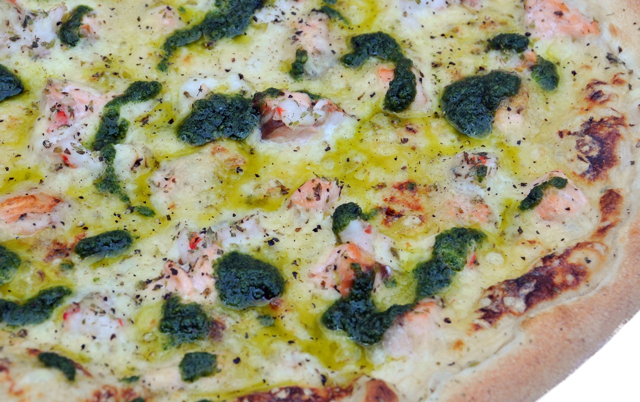 Edle Fischpizza