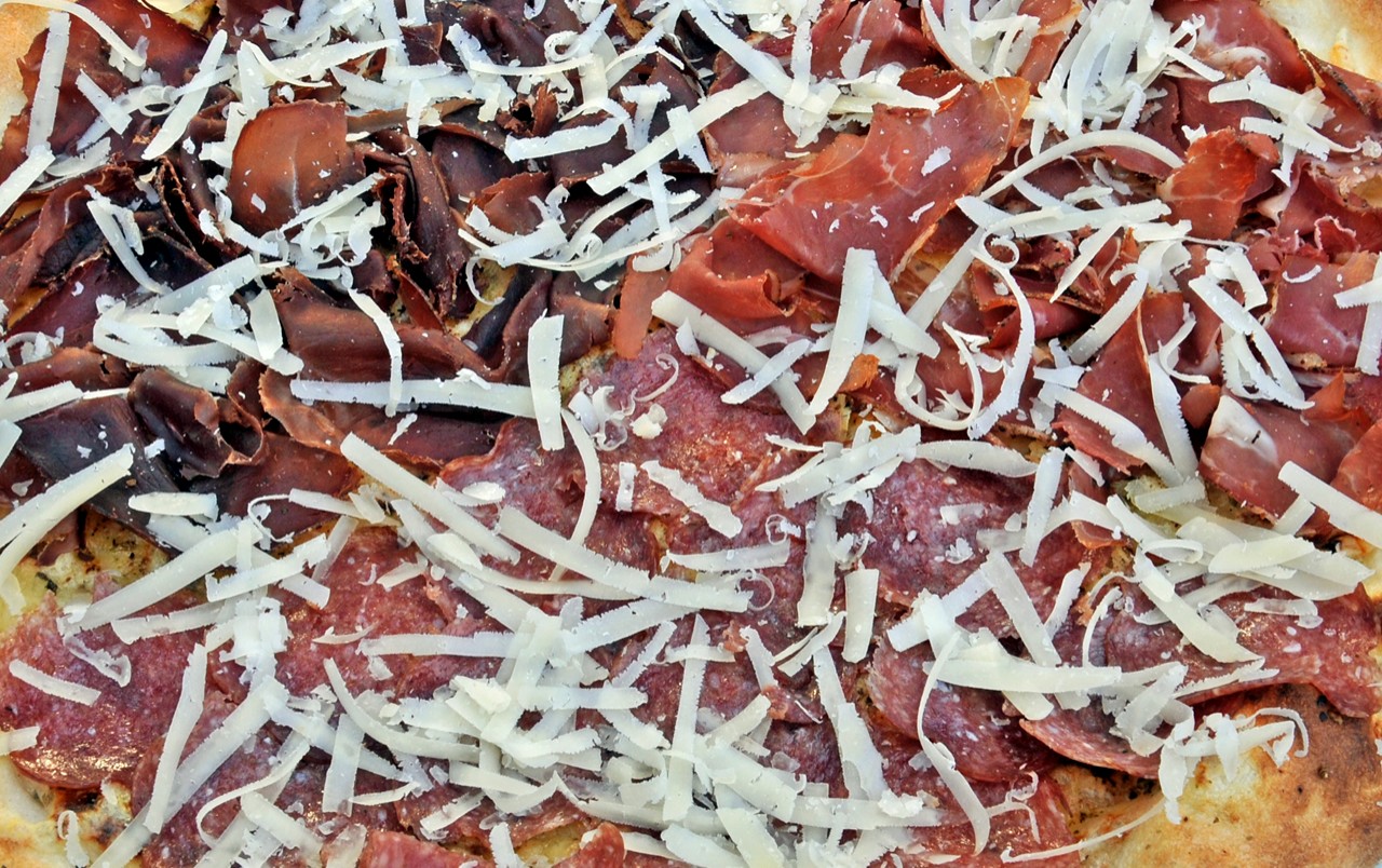 Pizza von der Jagd
